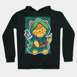 D&D Ranger Class Kawaii Cat Hoodie